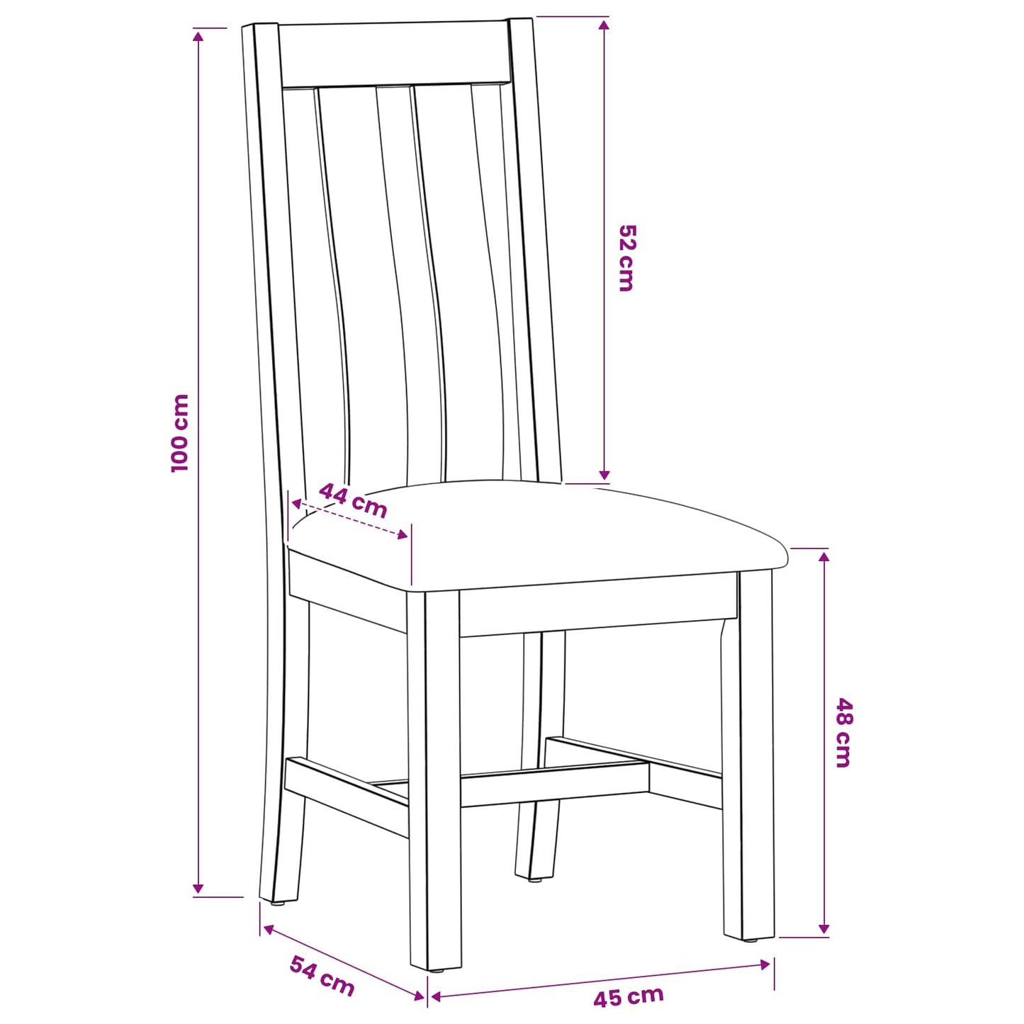 Sedia da pranzo 2 pcs Legno di Quercia Massello Beige | homemem39