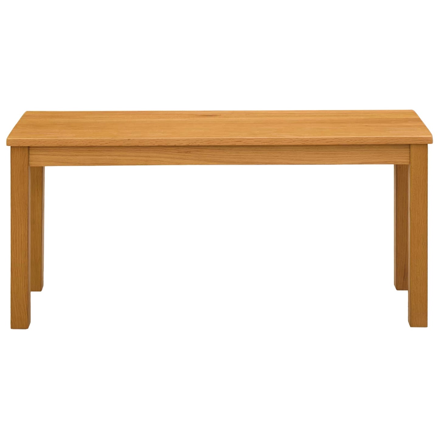 Panchina da pranzo 95 x 32 x 45 cm Legno di Quercia Massello | homemem39