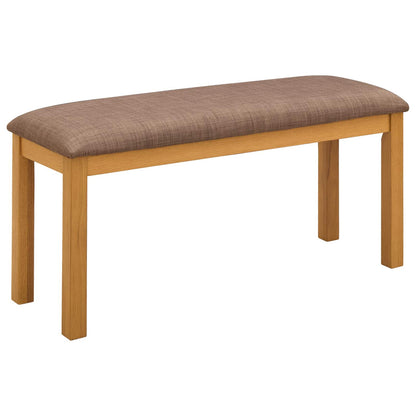 Panchina da pranzo 95 x 32 x 45 cm Legno di Quercia Massello | homemem39
