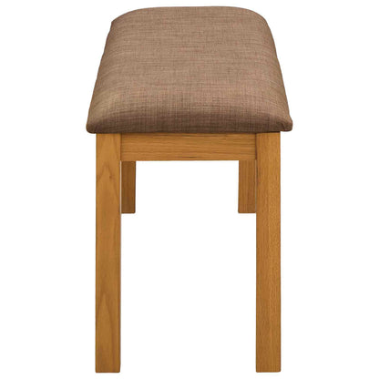 Panchina da pranzo 95 x 32 x 45 cm Legno di Quercia Massello | homemem39