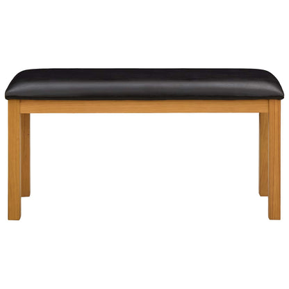 Panchina da pranzo 95 x 32 x 45 cm Legno di Quercia Massello | homemem39