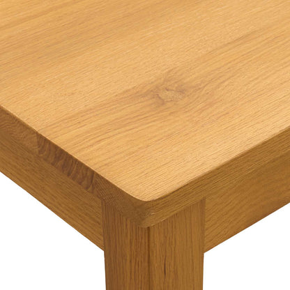 Tavolo da pranzo 75 x 75 x 75,5 cm Legno di Quercia Massello | homemem39