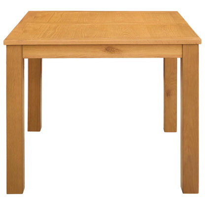 Tavolo da pranzo 90 x 90 x 75 cm Legno di Quercia Massello | homemem39