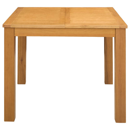 Tavolo da pranzo 90 x 90 x 75 cm Legno di Quercia Massello | homemem39