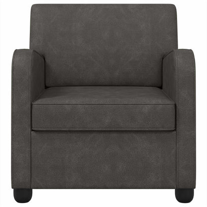 Poltrona Nero antico Similpelle | homemem39