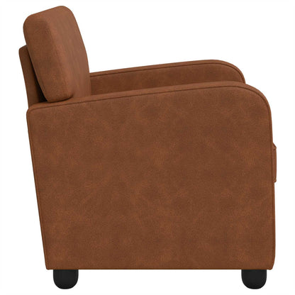 Poltrona Marrone Antico Similpelle | homemem39