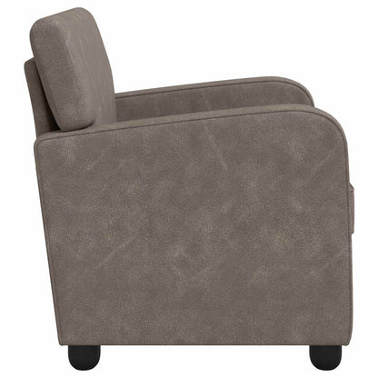 Poltrona Grigio antico Similpelle