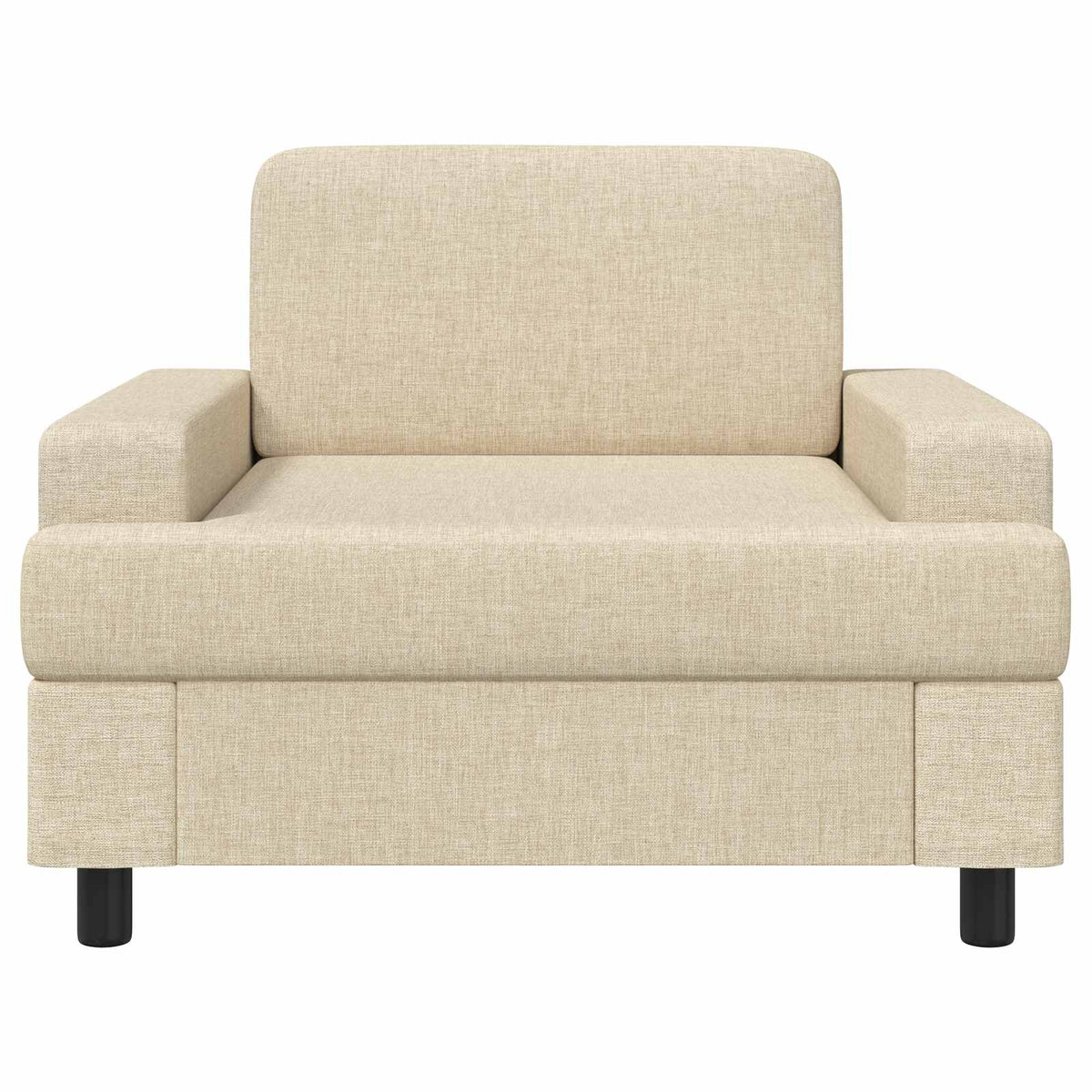 Poltrona Crema Tessuto
