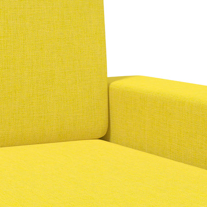 Poltrona Giallo Chiaro Tessuto