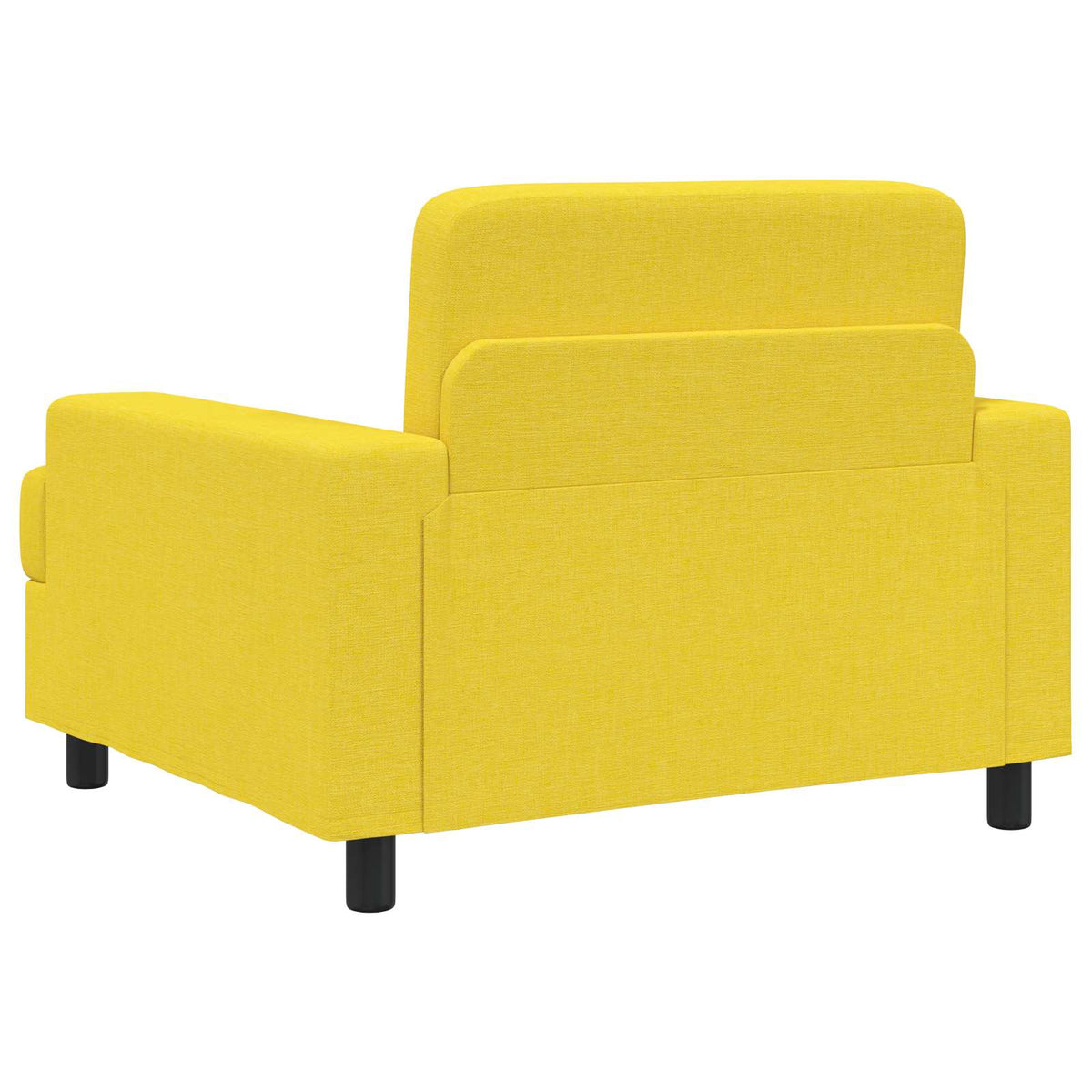 Poltrona Giallo Chiaro Tessuto | homemem39