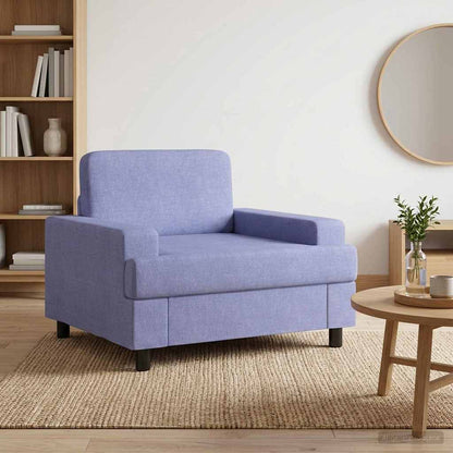 Poltrona Blu jeans Tessuto