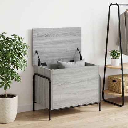 Scatola di Stoccaggio Sonoma grigio 80 x 40 x 49,5 cm | homemem39
