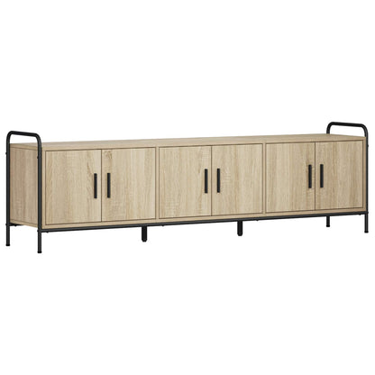 Mobile TV 146 x 33 x 50 cm Rovere Sonoma Legno ingegnerizzato