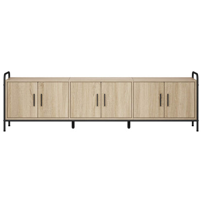 Mobile TV 146 x 33 x 50 cm Rovere Sonoma Legno ingegnerizzato | homemem39