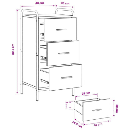 Credenza Rovere Artigianale 97 x 33 x 81 cm
