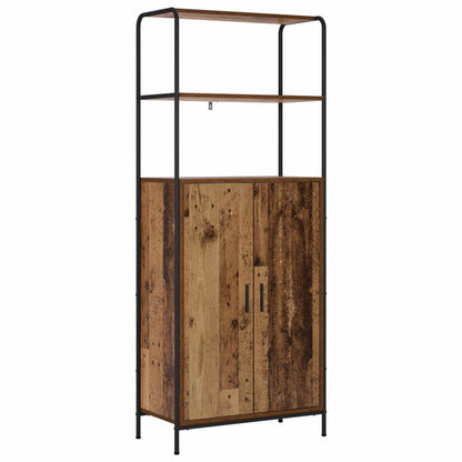 Credenza Legno antico 40 x 33 x 161 cm Legno ingegnerizzato