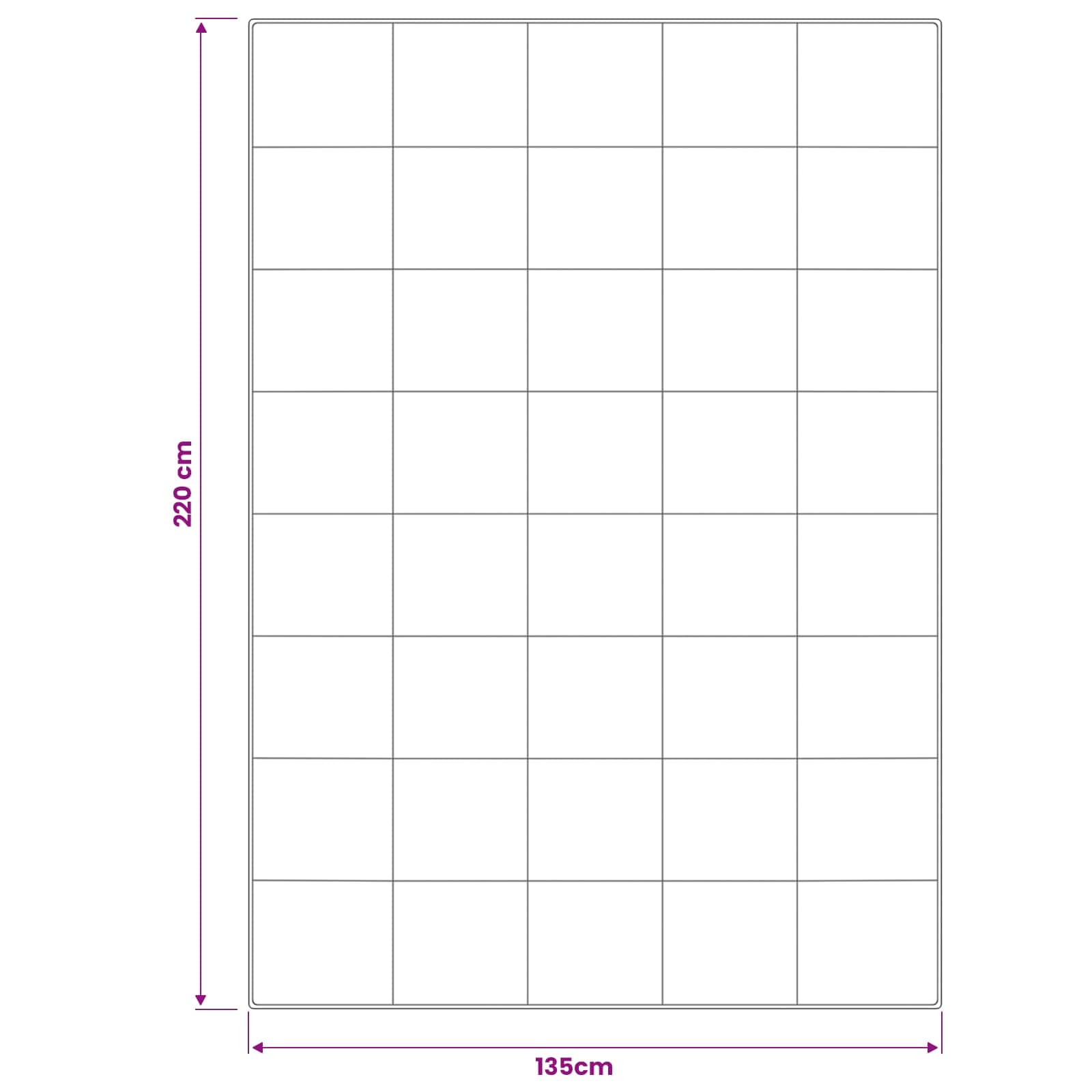 Piumone TRIER 135x220 cm 4 stagioni 220 GSM Bianco | homemem39