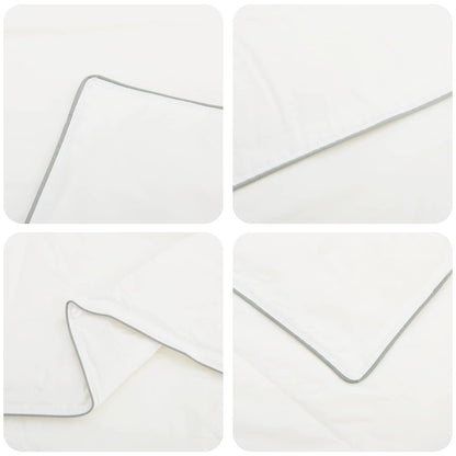 Piumone TRIER 220x260 cm 4 stagioni 220 GSM Bianco | homemem39