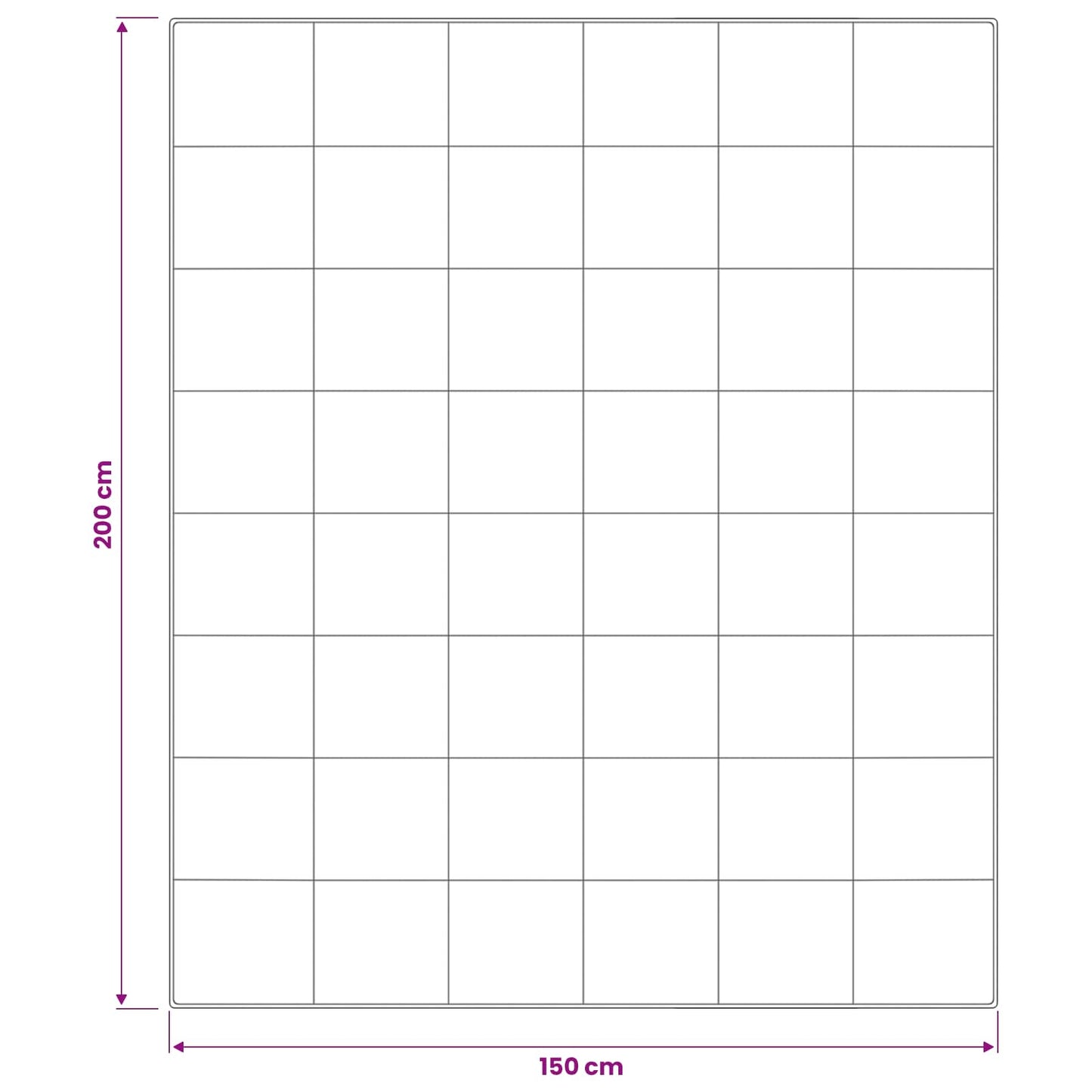 Piumone TRIER 150x200 cm 4 stagioni 350 GSM Bianco
