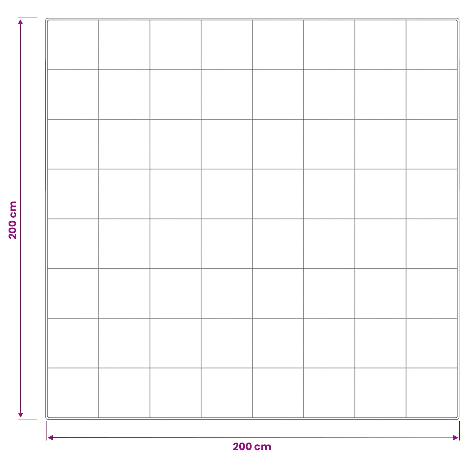 Piumone TRIER 200x200 cm 4 stagioni 350 GSM Bianco | homemem39
