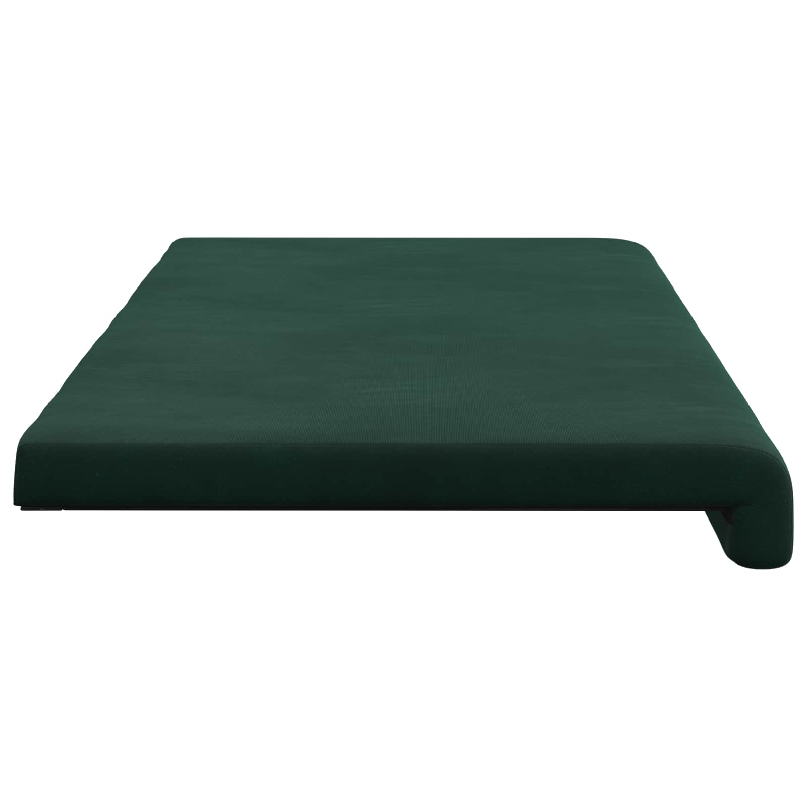 Cuscino per panchina Velluto (V) Verde Scuro Profondità 35 cm | homemem39