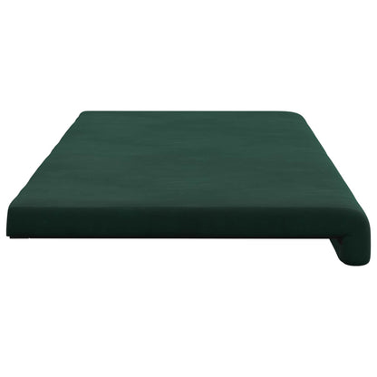 Cuscino per panchina Velluto (V) Verde Scuro Profondità 35 cm | homemem39