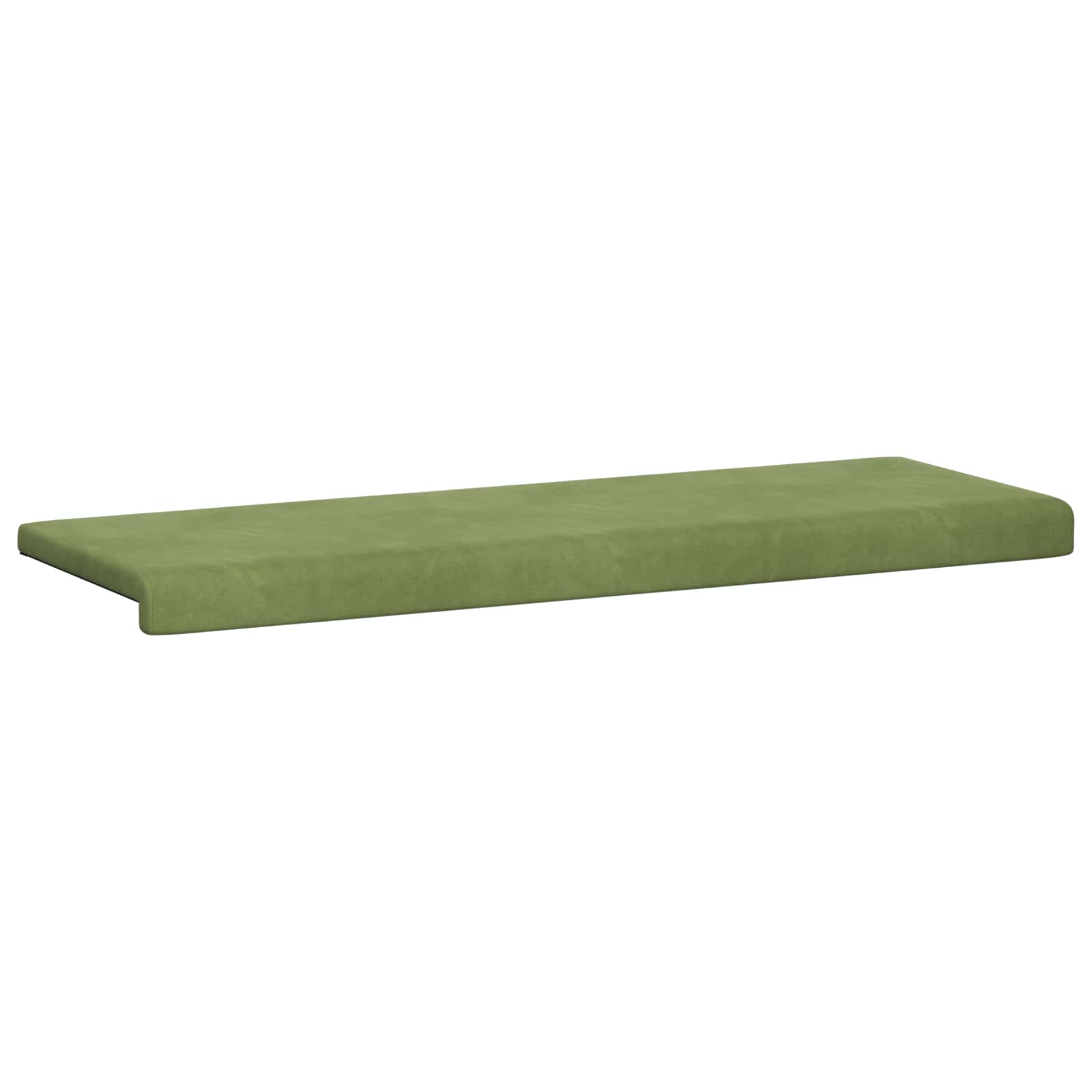 Cuscino per panchina Velluto (V) Verde chiaro Profondità 35 cm | homemem39