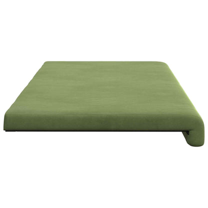 Cuscino per panchina Velluto (V) Verde chiaro Profondità 35 cm | homemem39