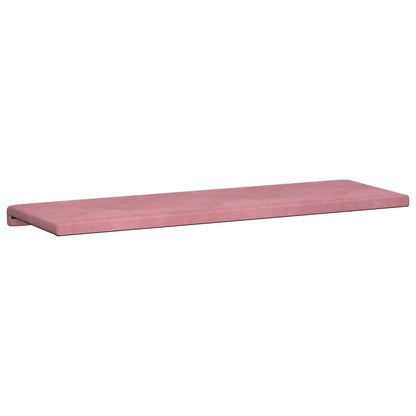 Cuscino per panchina Velluto (V) Rosa Profondità 35 cm | homemem39
