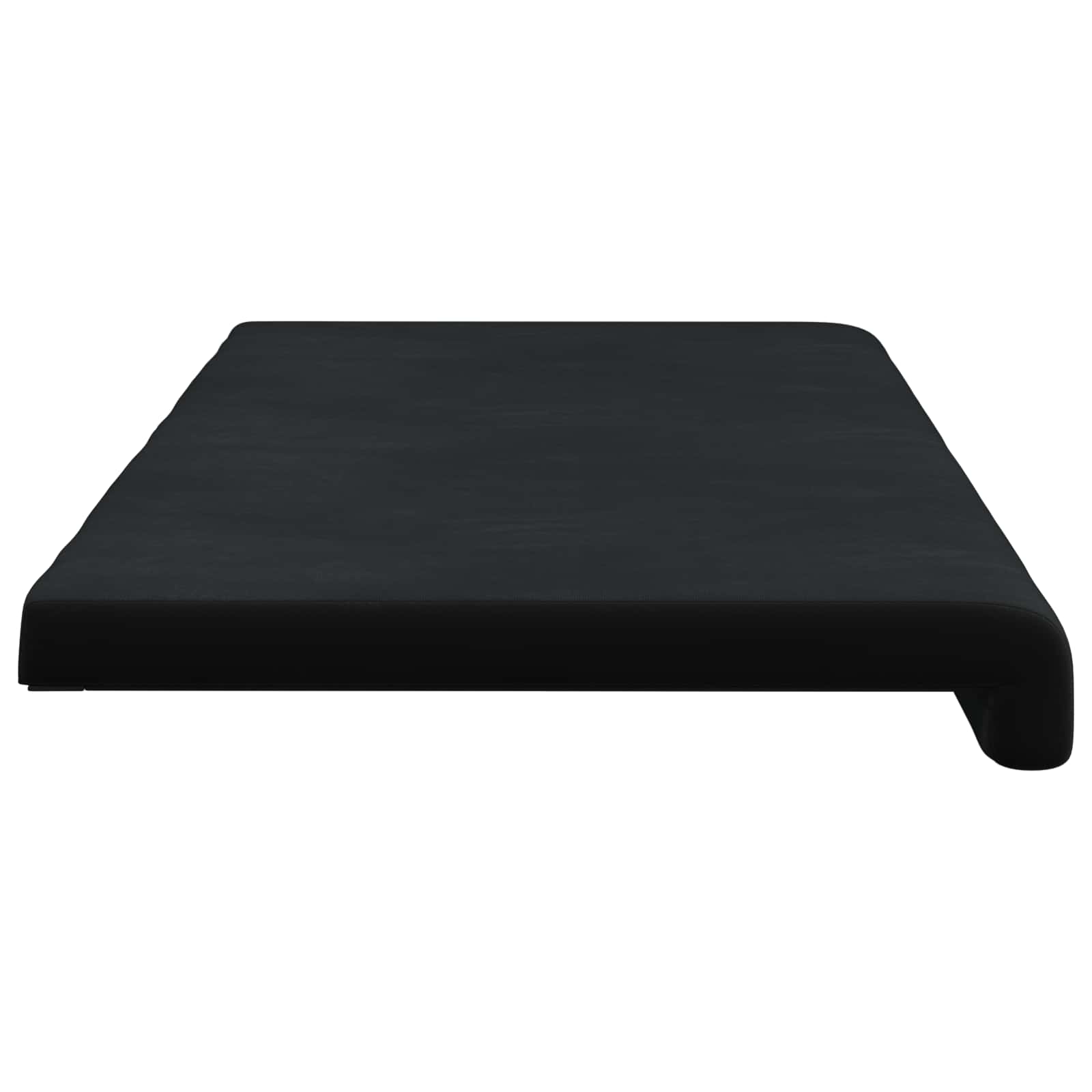 Cuscino per panchina Velluto (V) Nero Profondità 35 cm | homemem39