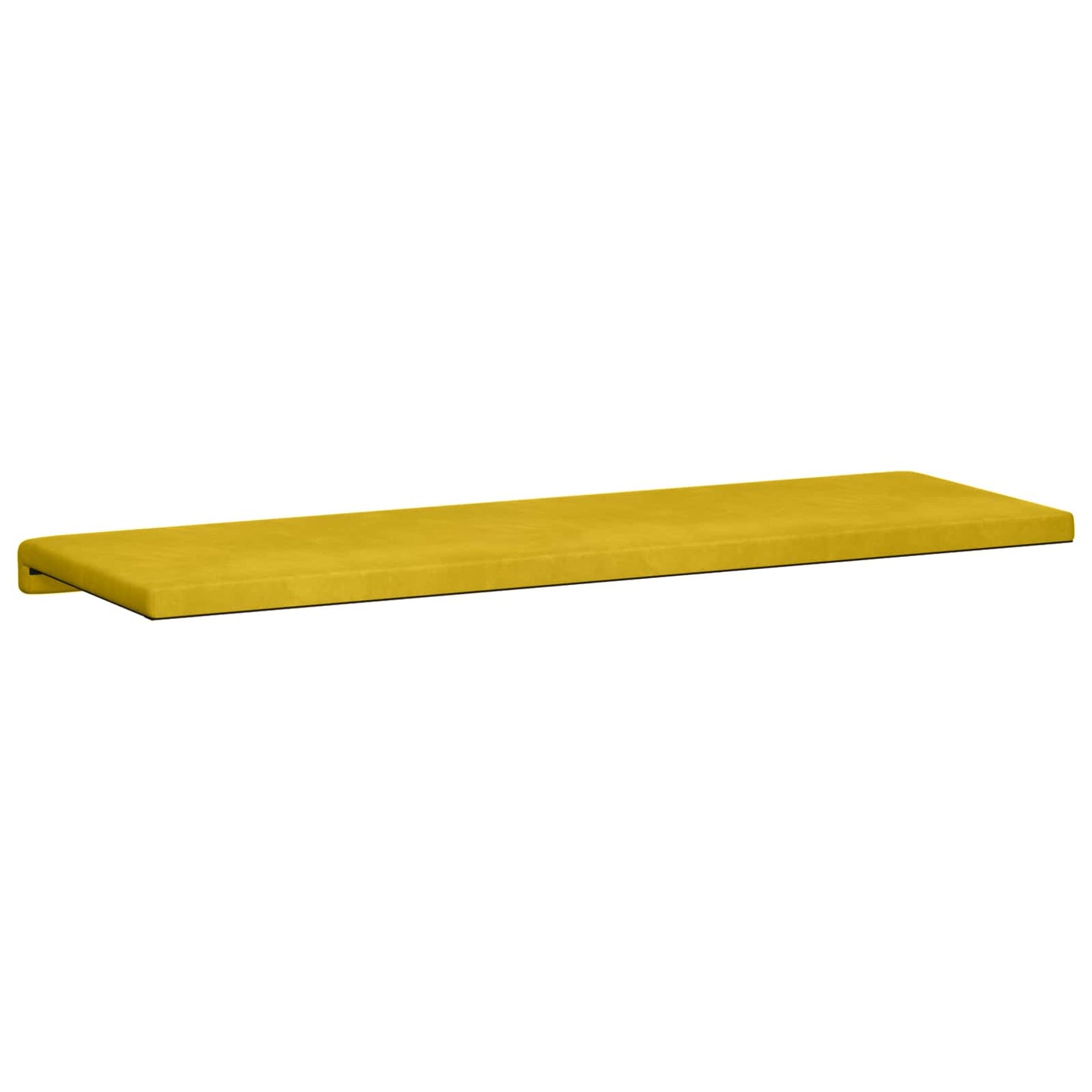 Cuscino per panchina Velluto (V) Giallo Profondità 35 cm | homemem39