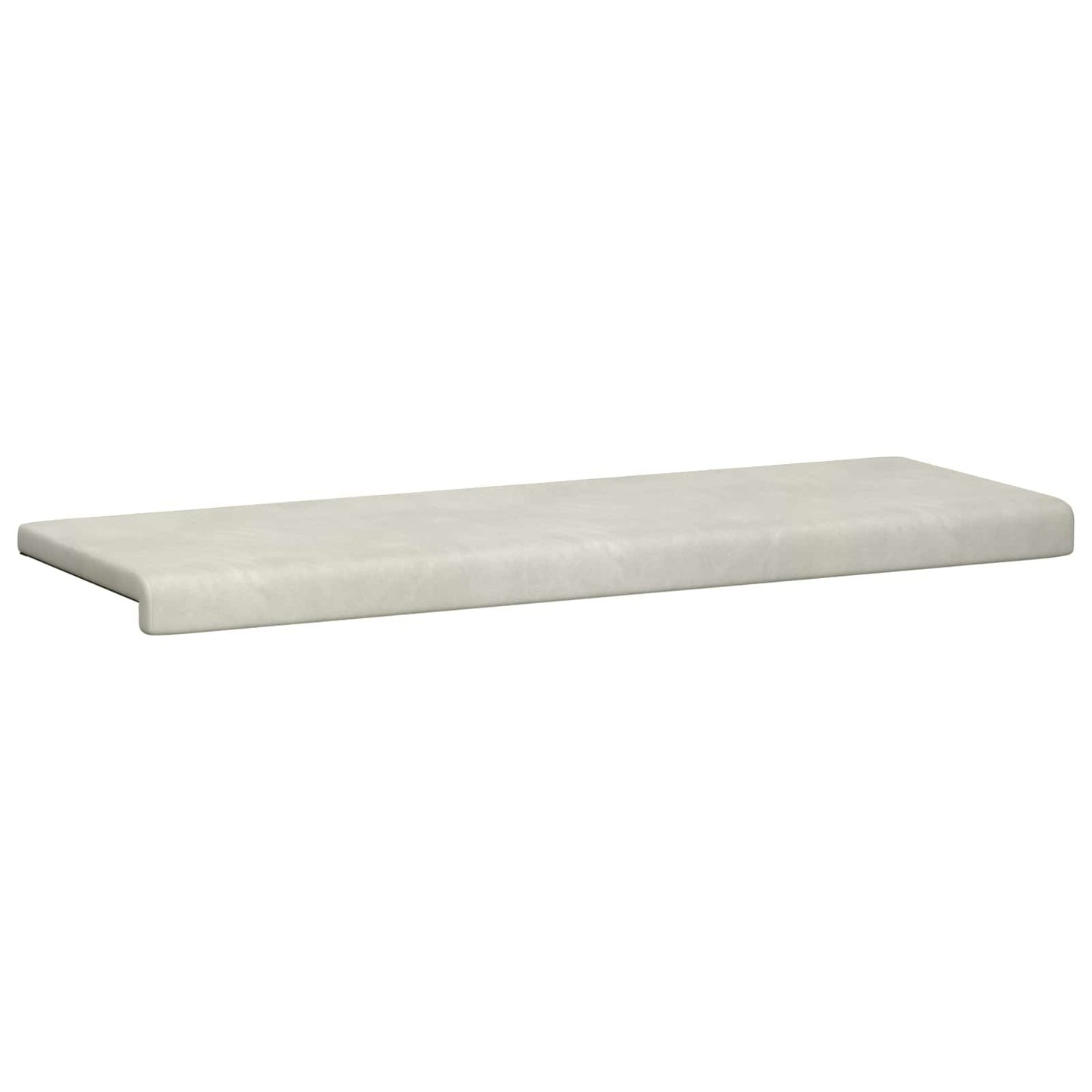 Cuscino per panchina Velluto (V) Crema Profondità 35 cm | homemem39