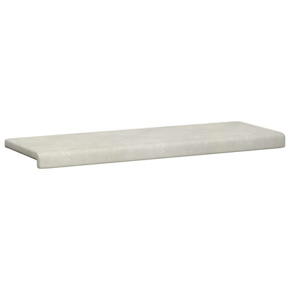 Cuscino per panchina Velluto (V) Crema Profondità 35 cm | homemem39