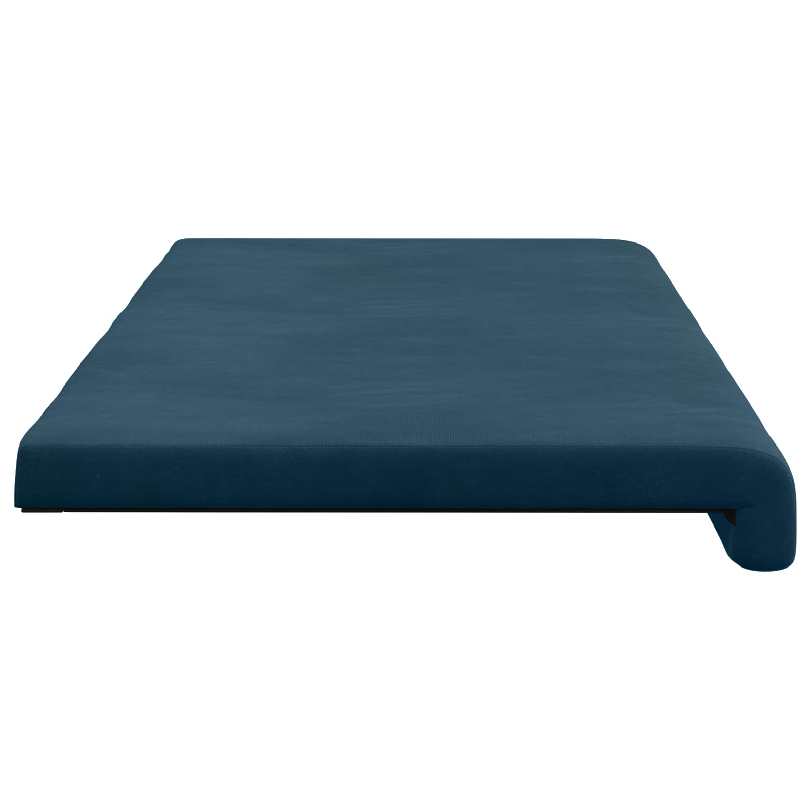 Cuscino per panchina Velluto (V) Blu Profondità 35 cm | homemem39