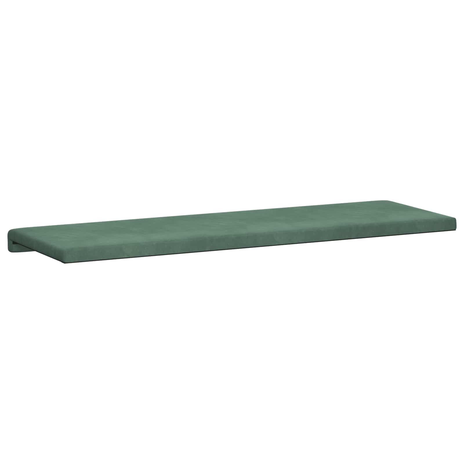 Cuscino per panchina Velluto (V) Verde Mare Profondità 35 cm | homemem39