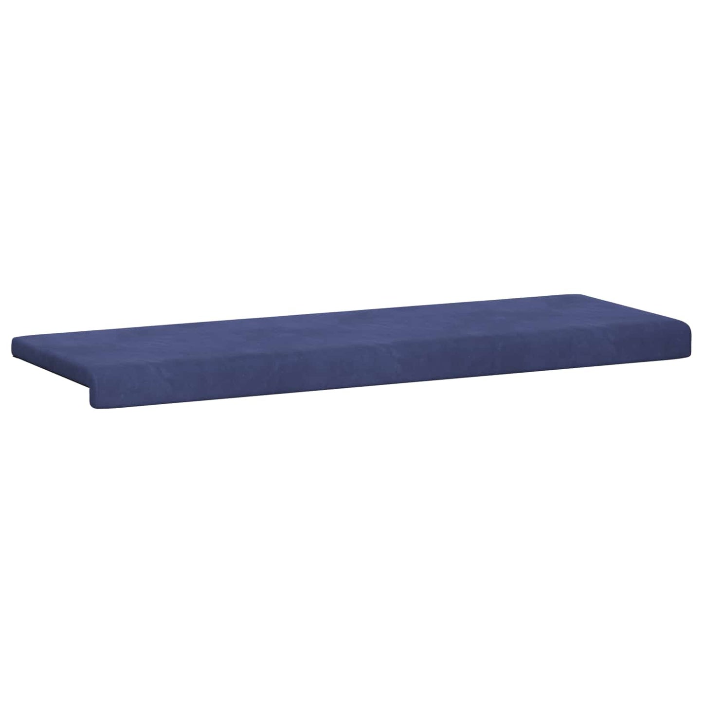 Cuscino per panchina Velluto (V) Blu Polizia Profondità 35 cm | homemem39