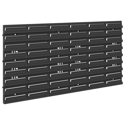Scaffale contenitore Nero e Rosso 77,5 x 2 x 39 cm PP | homemem39