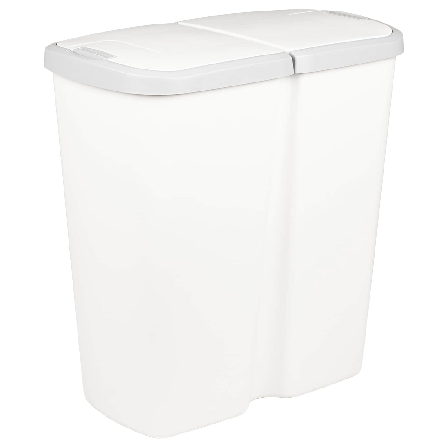 Cestino della Spazzatura Bianco 48,5 x 28 x 51 cm PP | homemem39