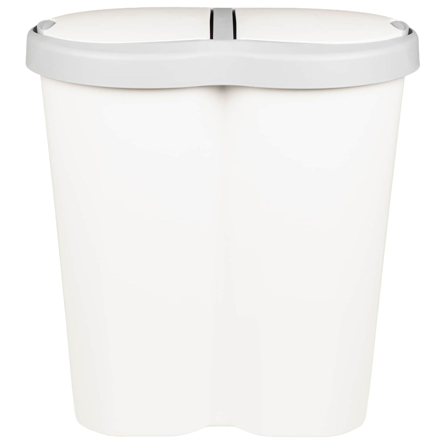 Cestino della Spazzatura Bianco 48 x 30 x 51 cm PP | homemem39