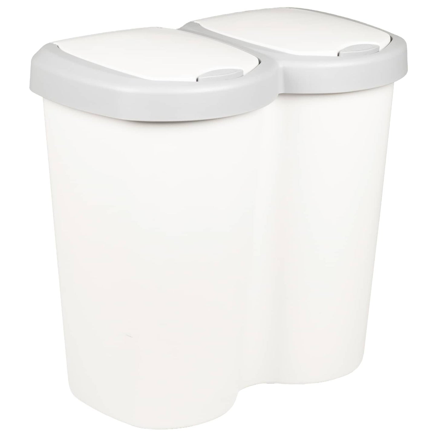 Cestino della Spazzatura Bianco 49,5 x 30 x 46,5 cm PP | homemem39