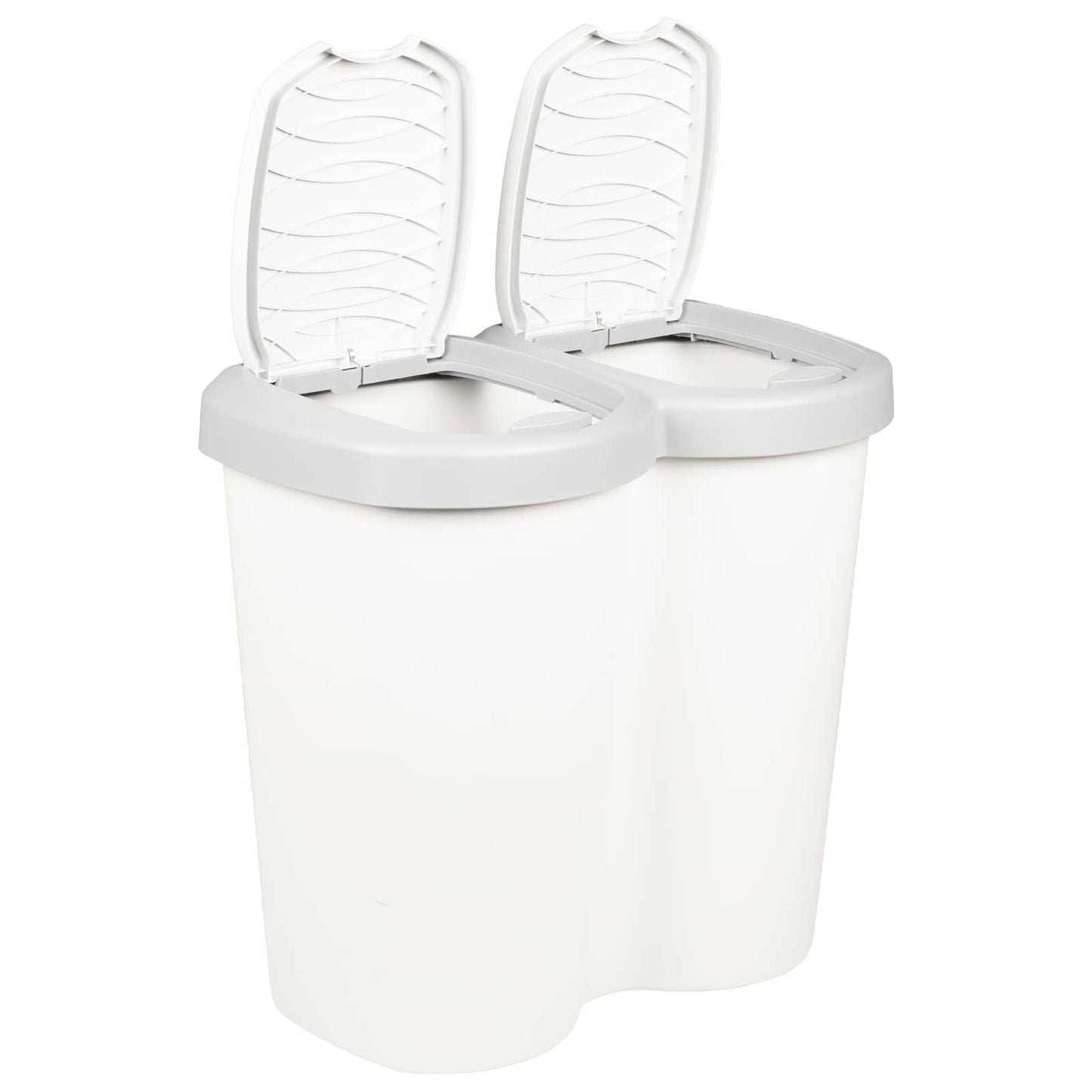 Cestino della Spazzatura Bianco 49,5 x 30 x 46,5 cm PP | homemem39