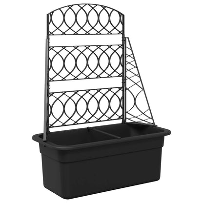 Grigliato per vasi Antracite 58 x 29 x 78 cm PP | homemem39