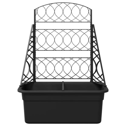 Grigliato per vasi Antracite 58 x 29 x 78 cm PP | homemem39