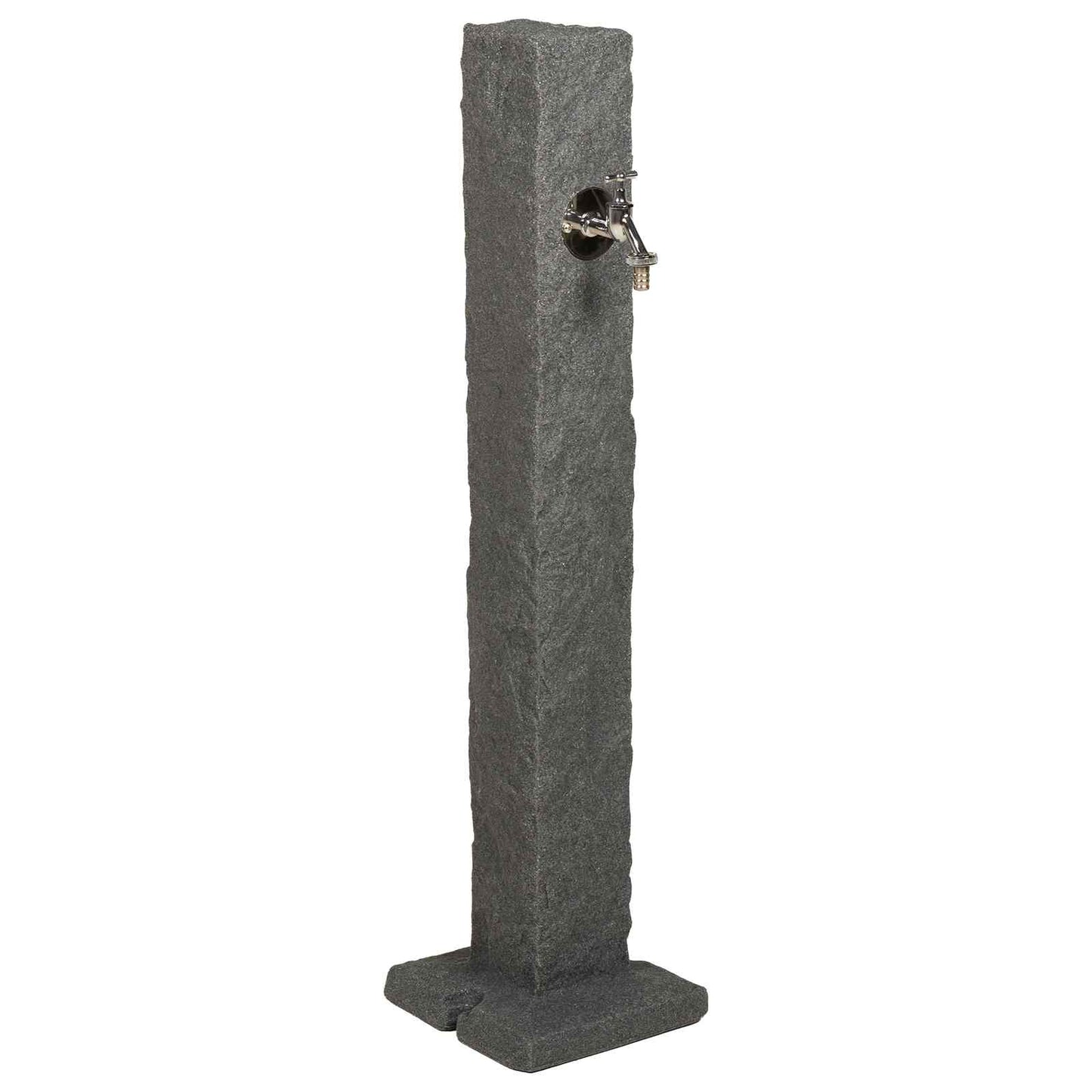 Tanker da giardino Antracite 26 x 26 x 98 cm PE | homemem39