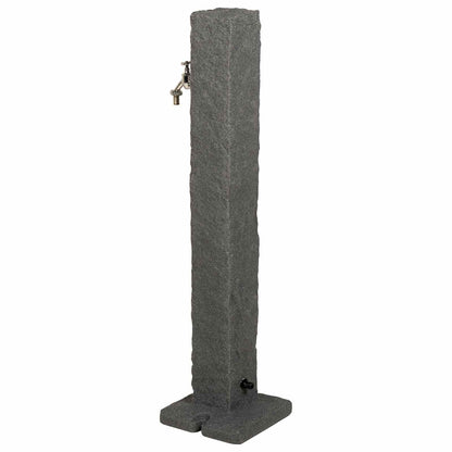 Tanker da giardino Antracite 26 x 26 x 98 cm PE | homemem39