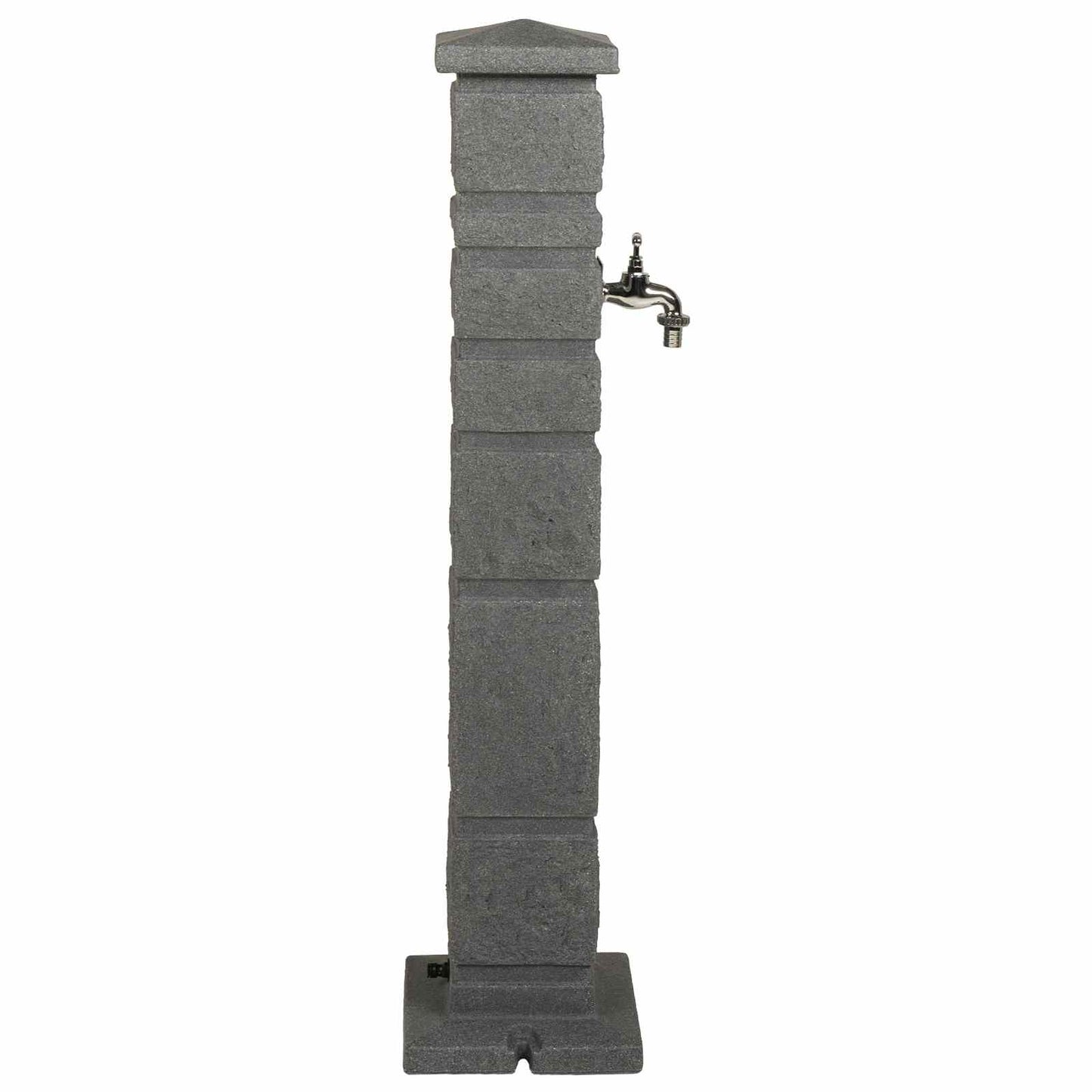 Tanker da giardino Antracite 26 x 26 x 101 cm PE | homemem39
