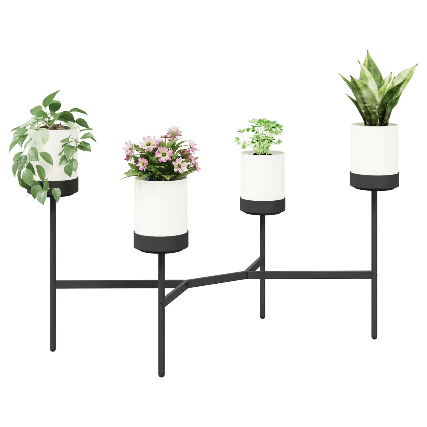 Supporto per Fiori Bianco 125 x 55 x 81 cm | homemem39