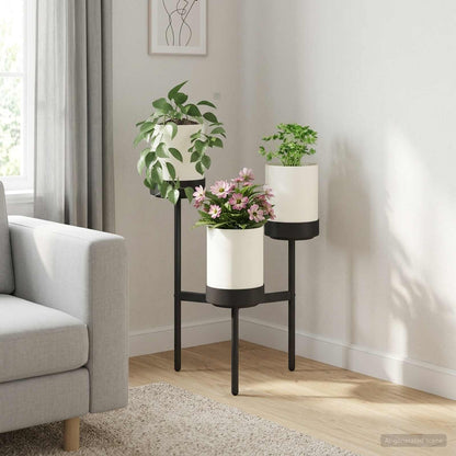 Supporto per Fiori Bianco 54 x 49 x 81 cm | homemem39
