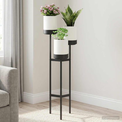 Supporto per Fiori Bianco 42 x 39,5 x 125 cm | homemem39