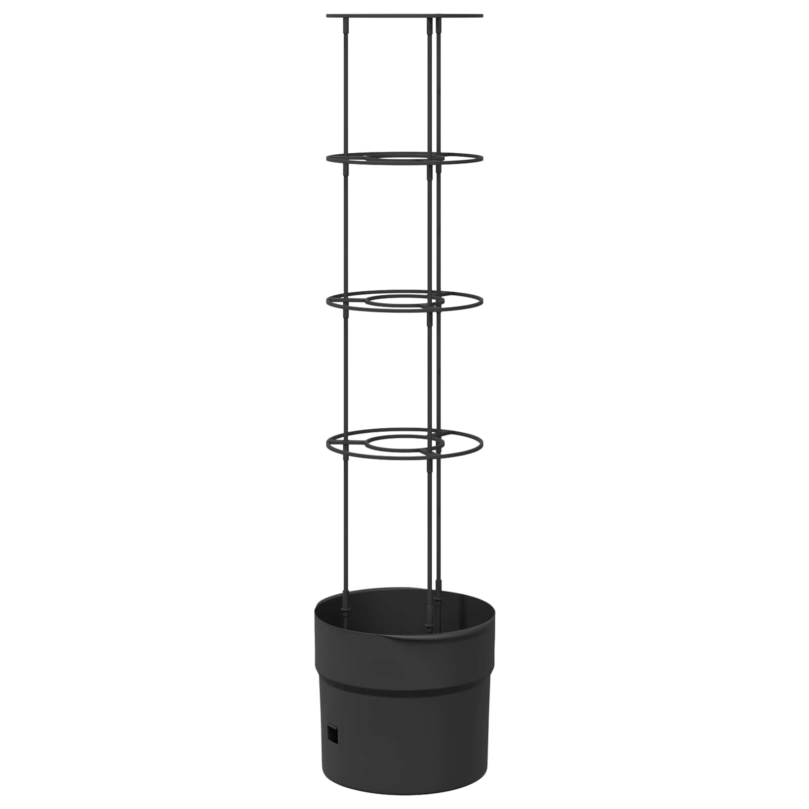 Coltivatore di pomodori Nero Ø 32 x 127 cm PP | homemem39